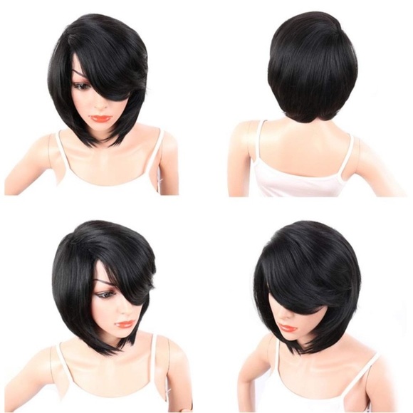 ✨BLACK FULL CAP BOB WIG✨ *NEW* main image 6